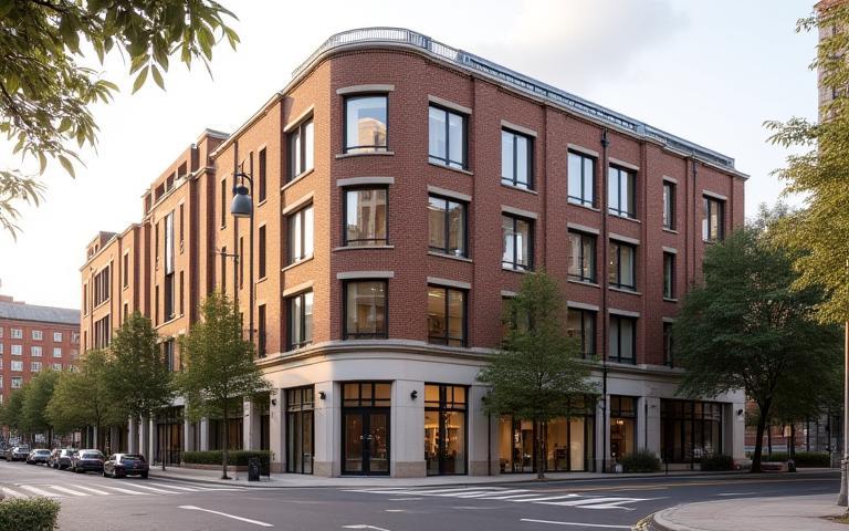 Photo of the Line & Form office exterior in Bristol's Queen Square