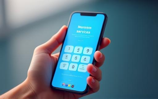 Screenshot of a telecommunications service mobile app interface